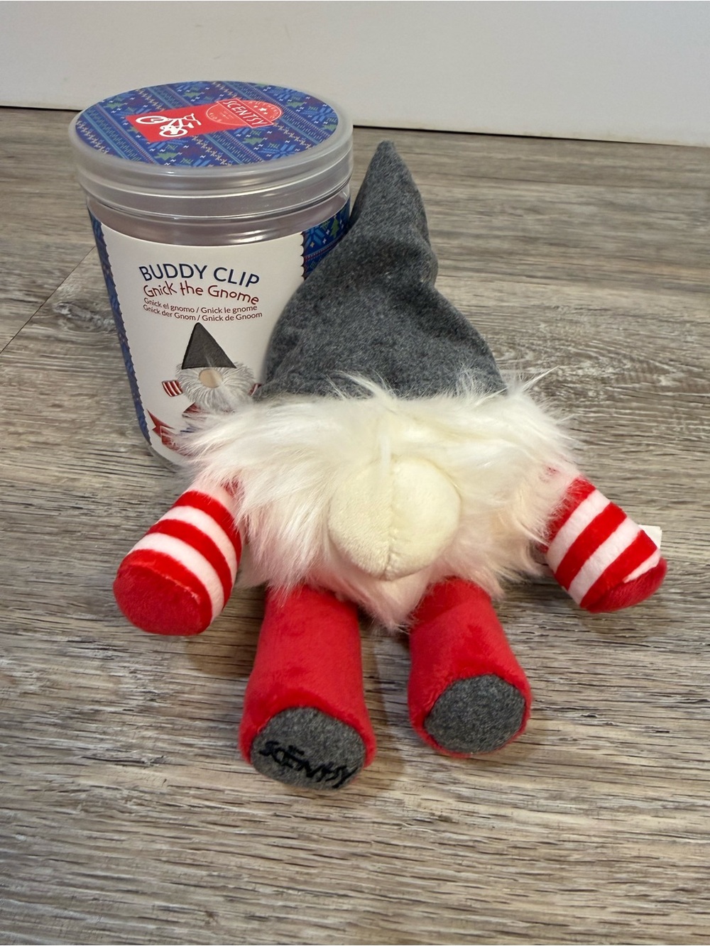 Scentsy Gnick the Gnome Buddy Clip